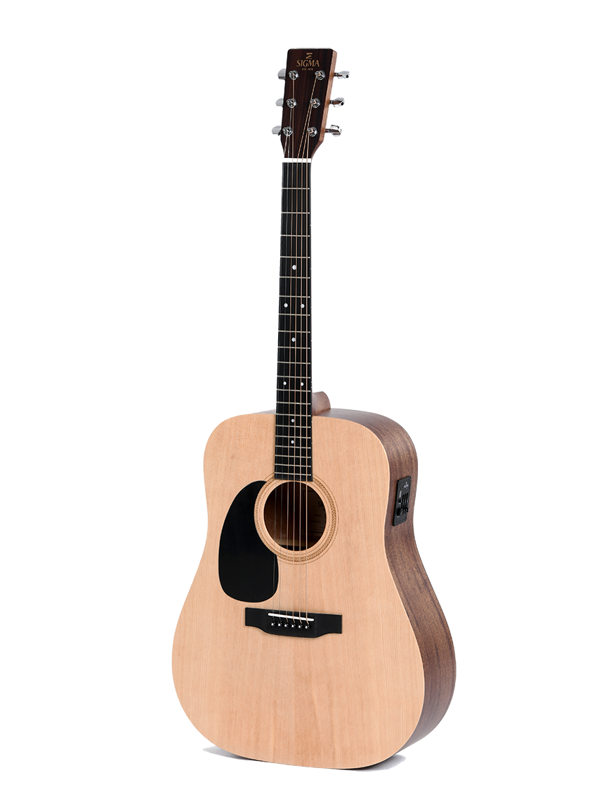 Sigma® DMEL Guitarra Electroacústica Zurdo Dreadnought | Natural