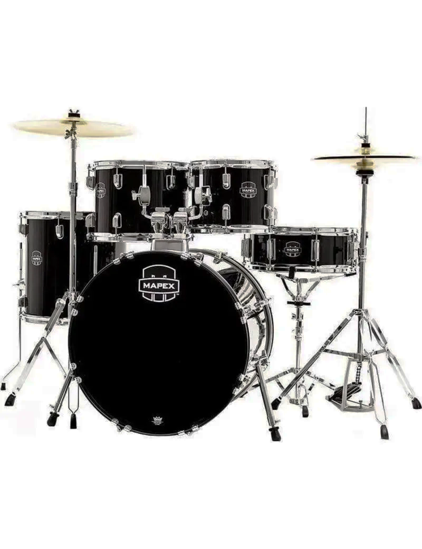 MAPEX® PDG5254TC Set Batería Prodigy Kit: 5 piezas + Platillos | Dark Black