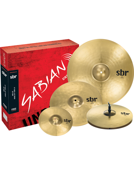 SABIAN® SBR5003 Set Platillos SBR Pack: Hi-Hat 14" Crash 16" Ride 20" Splash 10" SABIAN® SBR5003 Set Platillos SBR Pack: Hi-Hat 14" Crash 16" Ride 20" Splash 10"
