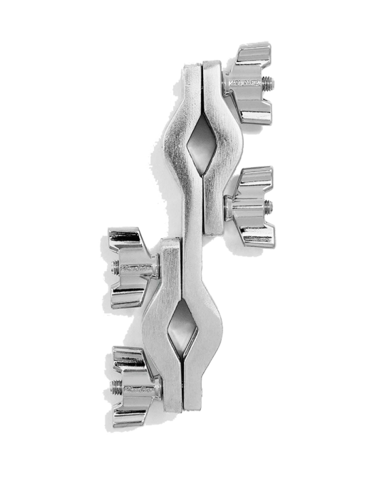 Gibraltar® BGC Clamp Hardware Batería Doble Cromado Gibraltar® BGC Clamp Hardware Batería Doble Cromado
