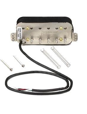 Seymour Duncan® TB-59 Model™ Cápsulas Guitarra Eléctrica Bridge Trembucker Black