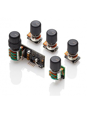 EMG® BQS HZ Sistema Control EQ Preamp Bajo Eléctrico Pasivo Kit 5 Perillas