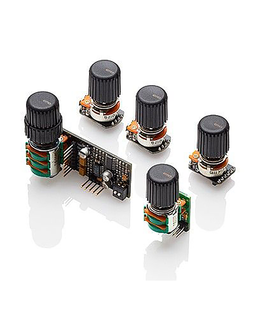 EMG® BQS HZ Sistema Control EQ Preamp Bajo Eléctrico Pasivo Kit 5 Perillas