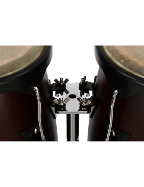 LP® LP646NY Dark Wood Congas Madera Set: 10"-11" Atril
