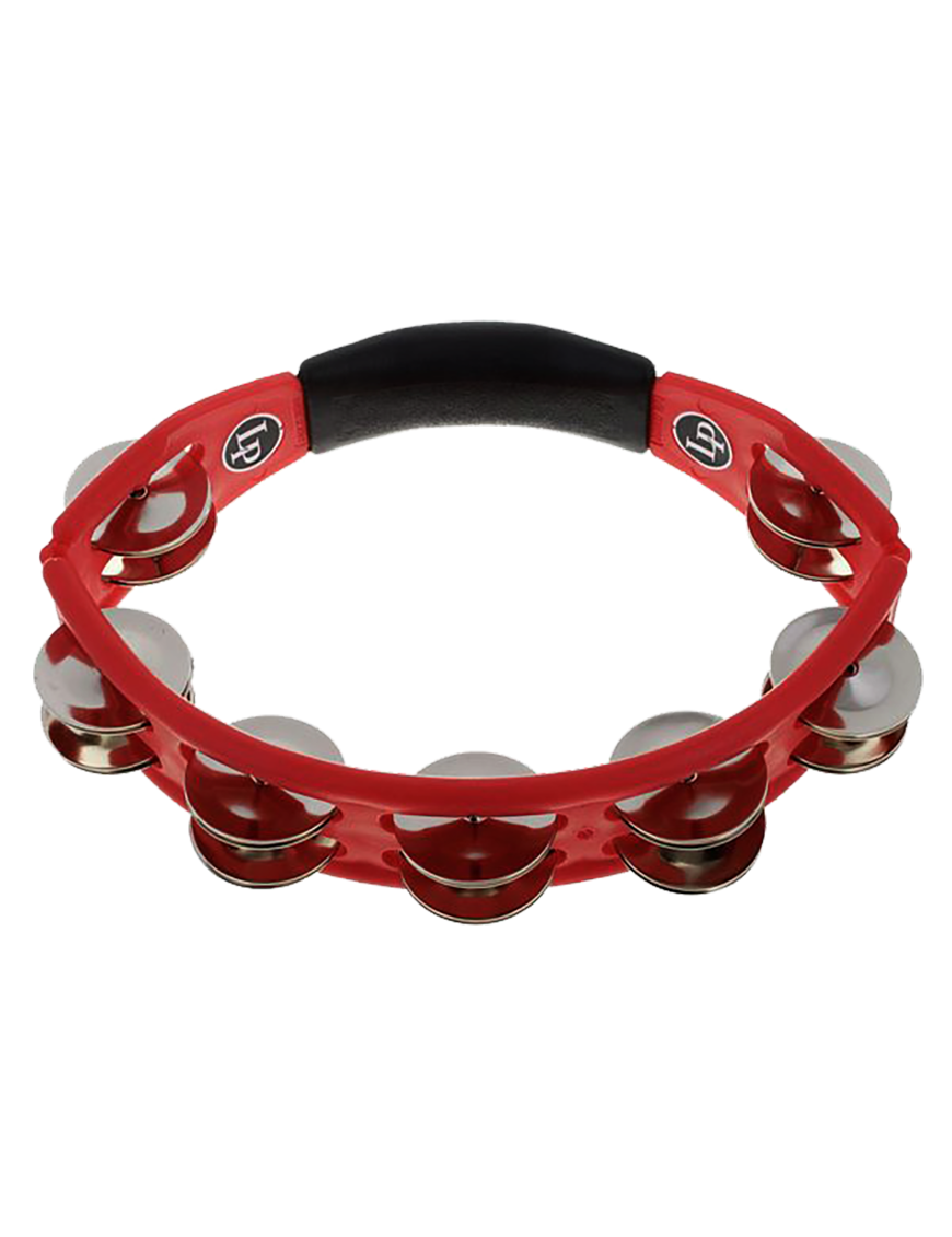 LP® LP151 Cyclops Pandereta 10" Jingles Steel Red