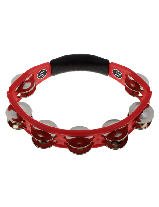 LP® LP151 Cyclops Pandereta 10" Jingles Steel Red
