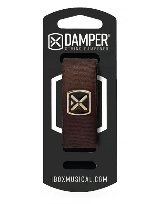 IBOX® DTLG Damper Fretwrap Cuerdas | Material: Poliéster Tamaño: Large Color: Brown IBOX® DTLG Damper Fretwrap Cuerdas | Material: Poliéster Tamaño: Large Color: Brown