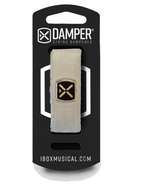 IBOX® DTMD Grey Damper Fretwrap Cuerdas | Material: Poliéster Tamaño: Medium