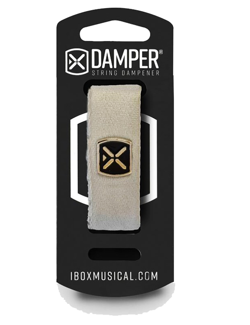 IBOX® DTMD Grey Damper Fretwrap Cuerdas | Material: Poliéster Tamaño: Medium