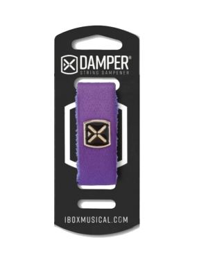 IBOX® DT Medium Purple Damper Fretwrap Cuerdas | Material: Poliéster