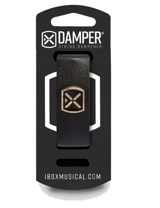 IBOX® DS Large Black Damper Fretwrap Cuerdas | Material: Eco Cuero IBOX® DS Large Black Damper Fretwrap Cuerdas | Material: Eco Cuero