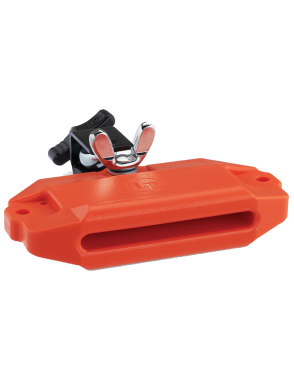 LP® LP1204 Jam Block Piccolo con Soporte Tono Alto Naranjo