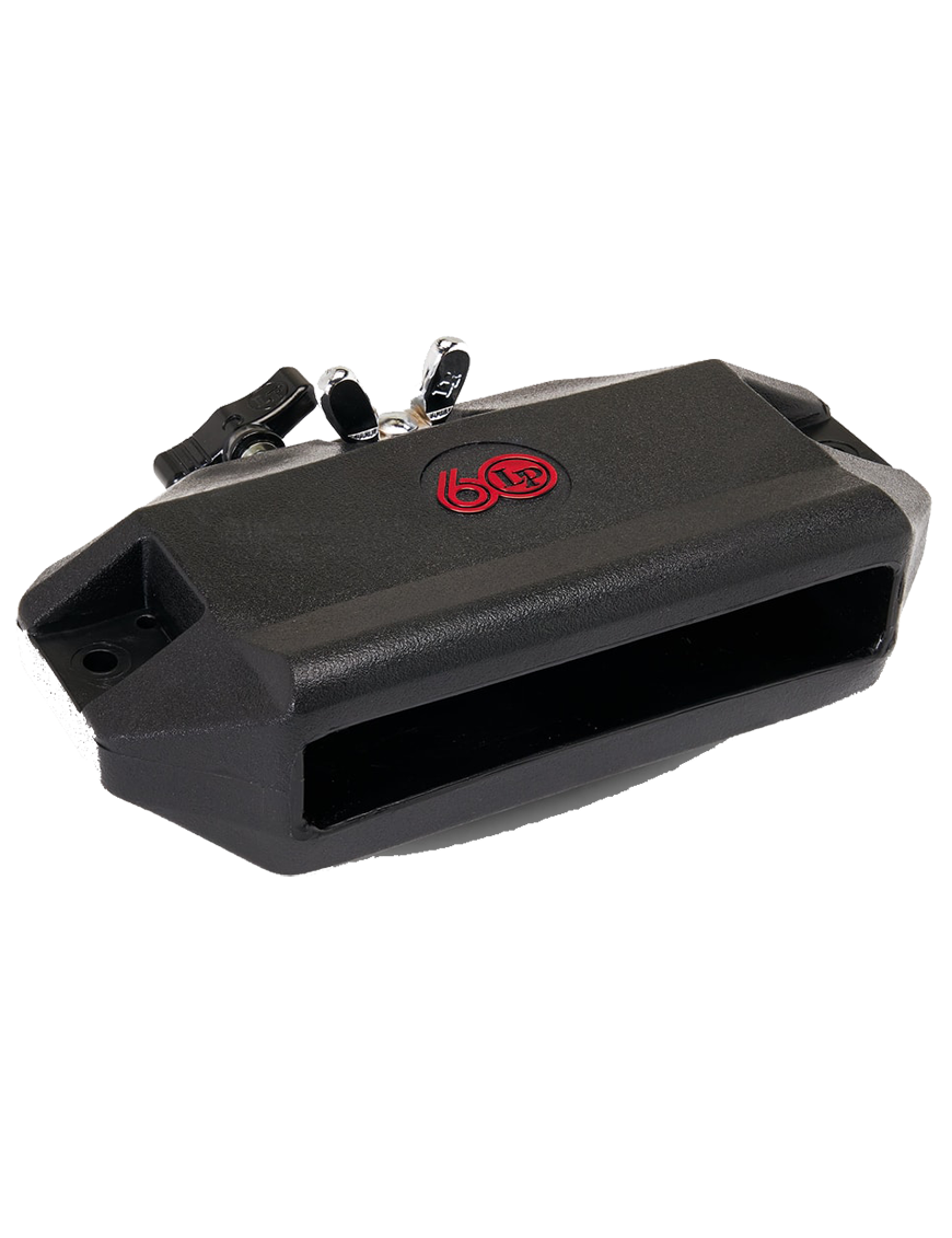 LP® LP1207-60 Jam Block con Soporte 60 Aniversario Tono Medio Negro