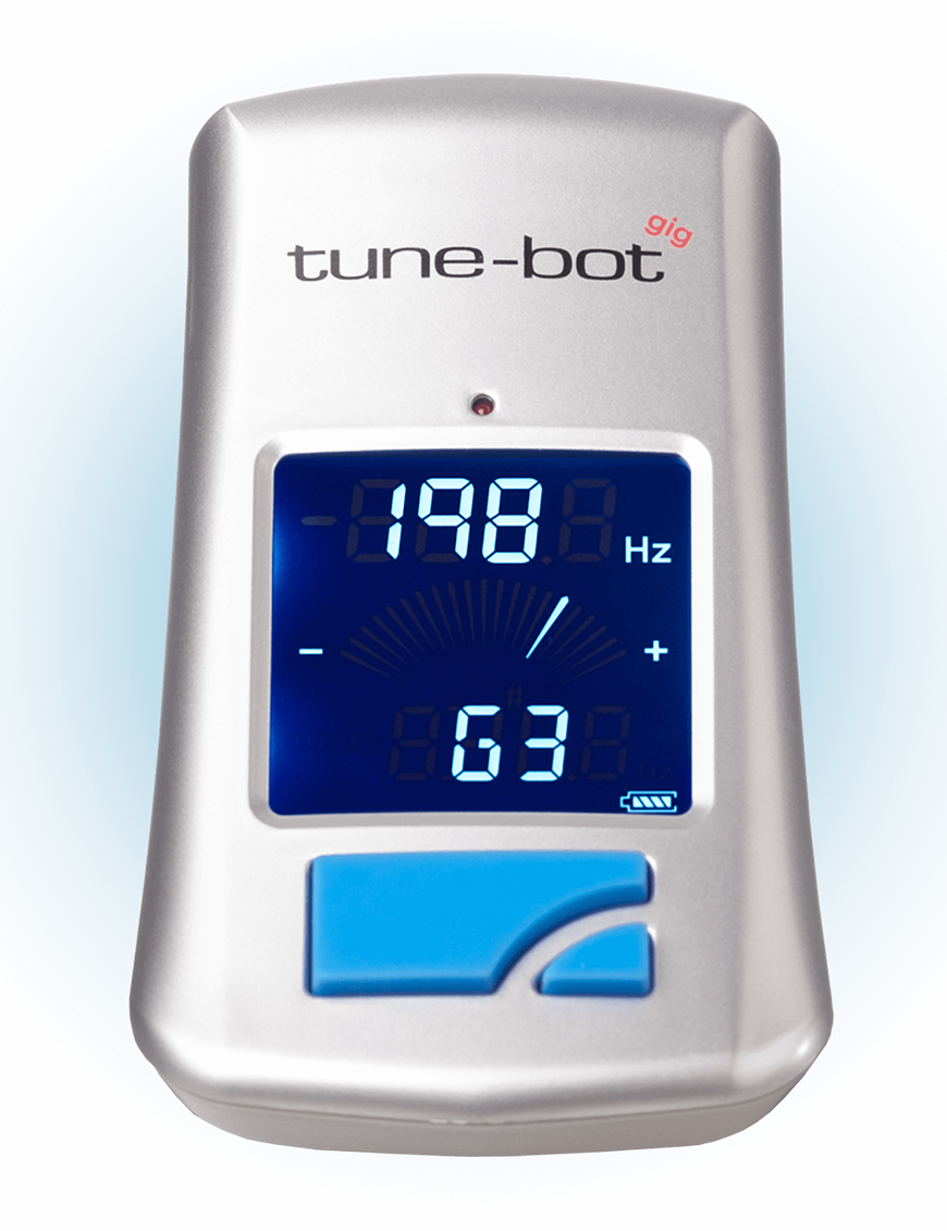 tune bot Gig Afinador Batería Digital