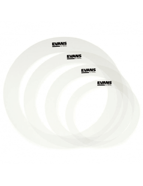 EVANS E-RINGS Anillo Armónico Set: 12"-13"-14"-16"