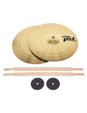 Paiste® PST3 Platillos Banda 14" Set: Par con Correas