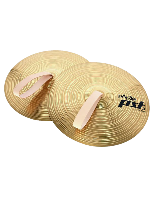 Paiste® PST3 Platillos Banda 14" Set: Par con Correas Paiste® PST3 Platillos Banda 14" Set: Par con Correas