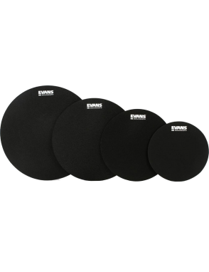 EVANS Rock Pack SoundOff Silenciador Tom Set: 10"-12"14"16"