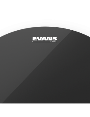 EVANS Black Chrome ETP-CHR-F Parches Negro 2-Capas 7/7.5-Mil Pack Fusion: 10"-12"-14"