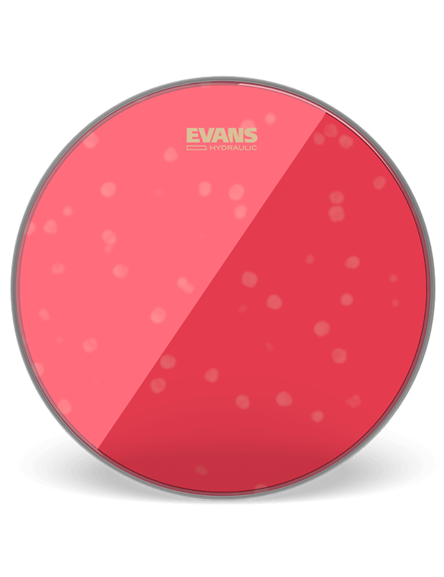EVANS Hydraulic Red Parche Tom 8" | 2-Capas 7/7-Mil