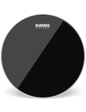 EVANS Hydraulic Black Parche Tom 8" | 2-Capas 7.5/6.5-Mil
