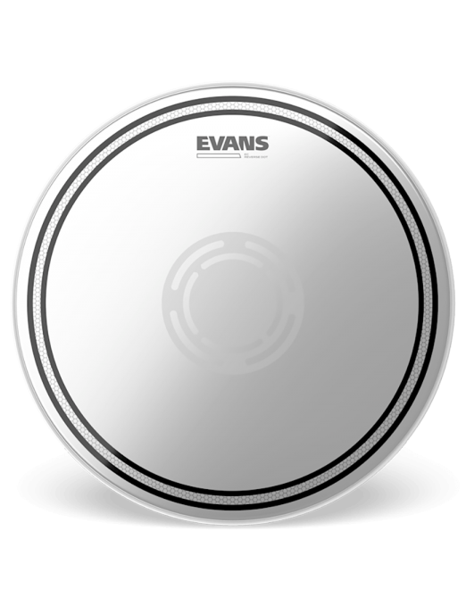 EVANS EC Reverse Parche Caja 14" Frost Dot | 2-Capa 7/10-Mil