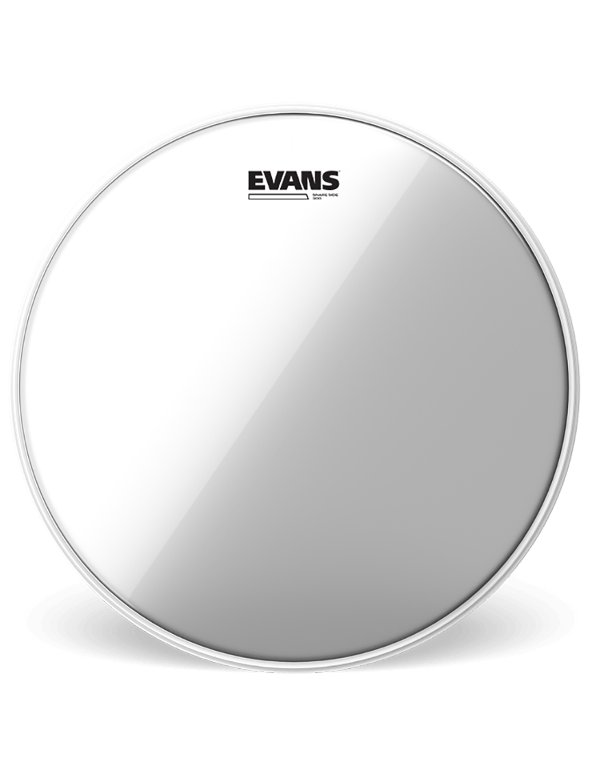 EVANS Snare Side 300 Parche Bordonero 14" Clear | 1-Capa 3-Mil