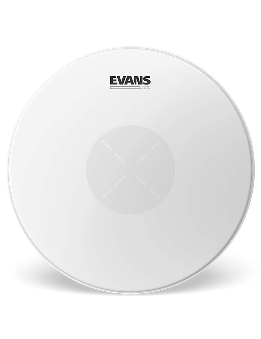 EVANS G1 Power Parche Caja 14" Poroso Blanco | 1-Capa 10-Mil