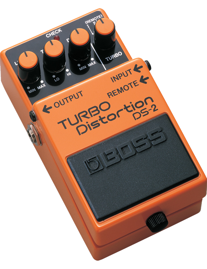 BOSS DS-2 TURBO Distortion Pedal Guitarra Distorsión