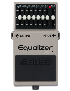 BOSS GE-7 Equalizer Pedal Guitarra 7-Bandas