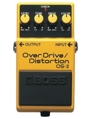 BOSS OS-2 Overdrive/Distortion Pedal Guitarra/Bajo