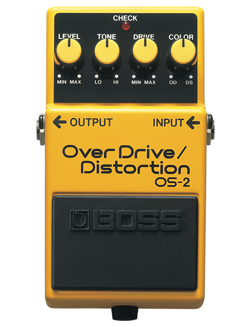 BOSS OS-2 Overdrive/Distortion Pedal Guitarra/Bajo