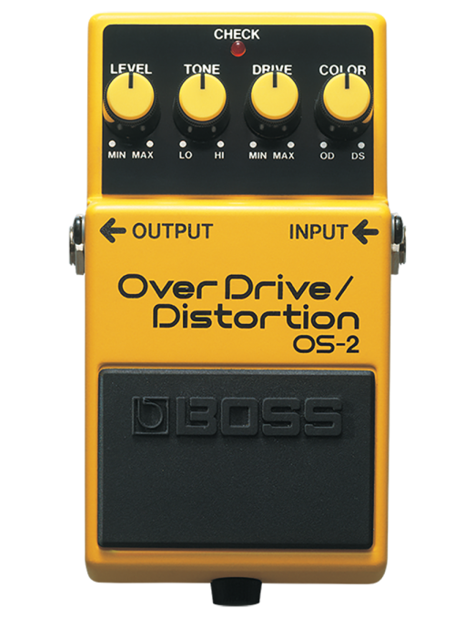 BOSS OS-2 Overdrive/Distortion Pedal Guitarra/Bajo