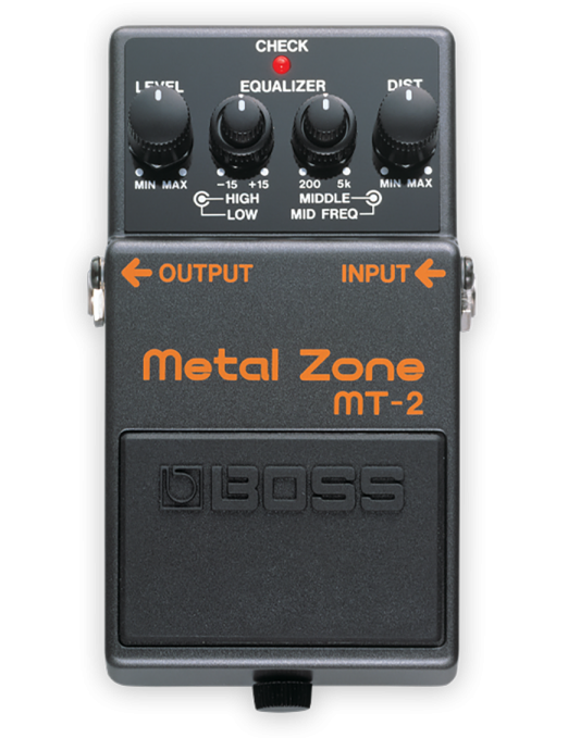 BOSS MT-2 metal Zona Pedal Guitarra Distorsión BOSS MT-2 metal Zona Pedal Guitarra Distorsión