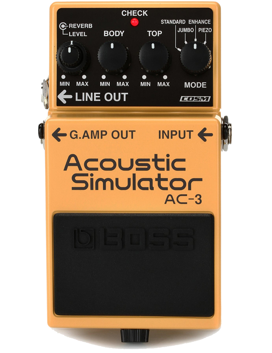 BOSS AC-3 Acoustic Simulator Pedal Guitarra