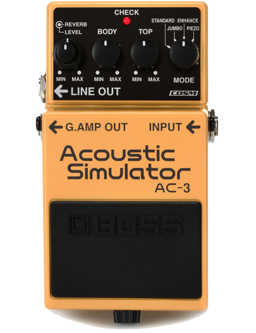 BOSS AC-3 Acoustic Simulator Pedal Guitarra