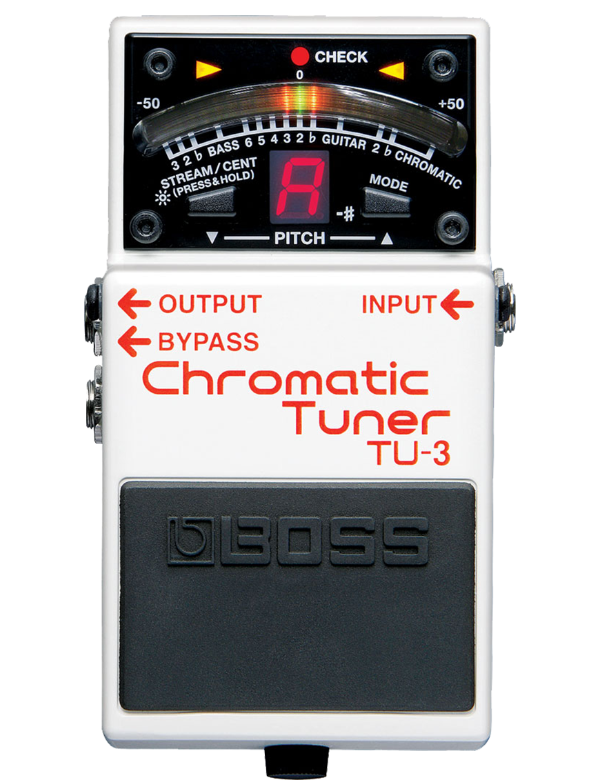 BOSS TU-3 Afinador Cromático Pedal Guitarra/Bajo