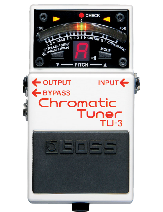 BOSS TU-3 Afinador Cromático Pedal Guitarra/Bajo
