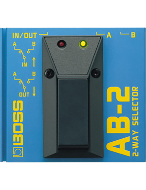 BOSS AB-2 Pedal Selector 2 Vías