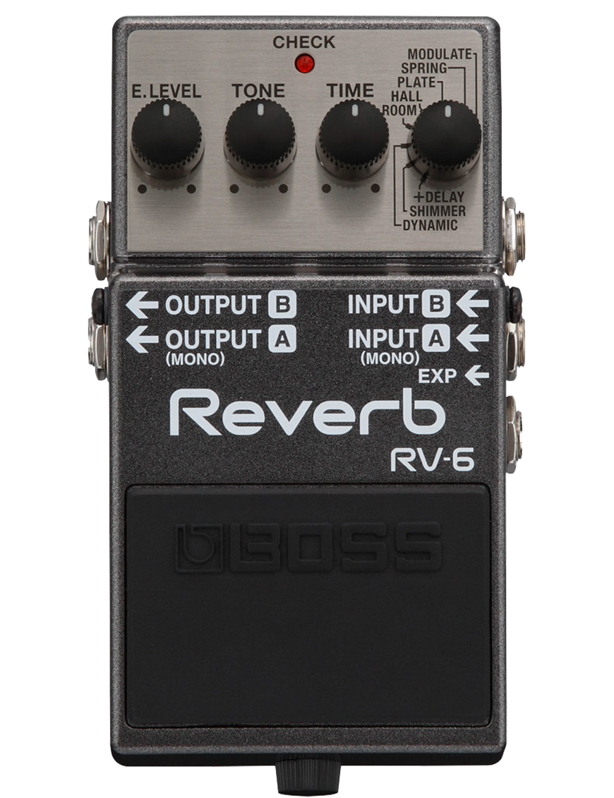 BOSS RV-6 Reverb Pedal Digital