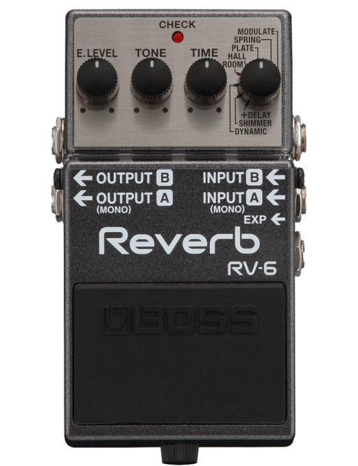 BOSS RV-6 Reverb Pedal Digital BOSS RV-6 Reverb Pedal Digital