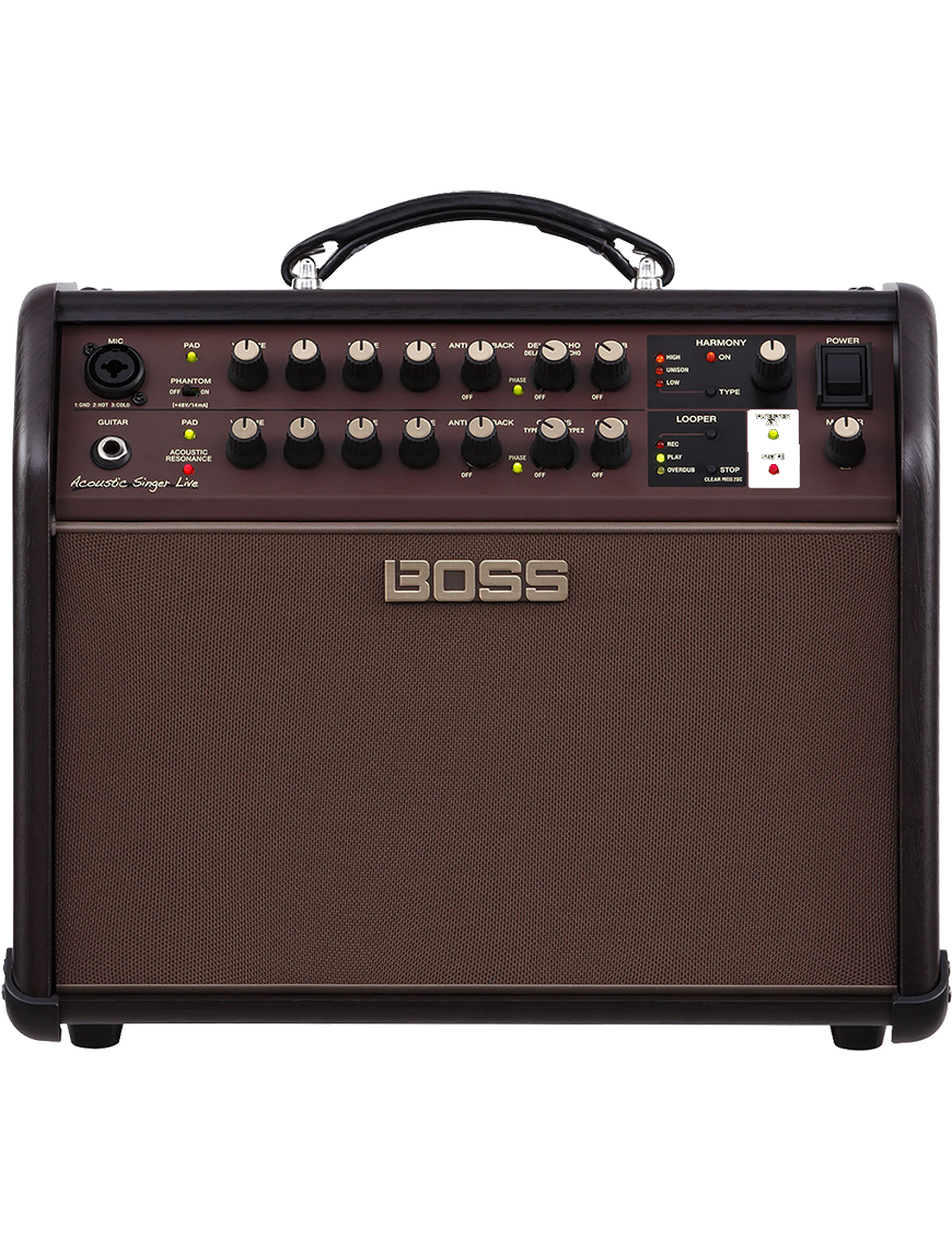 BOSS Acoustic Singer Live Amplificador Guitarra Acústica Combo 60W 1x6.5"