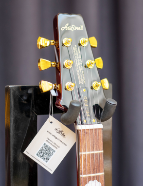 Aria® PE-F80 Guitarra Eléctrica Genuine "PE" Pedigree Edición Limitada | Gold Top