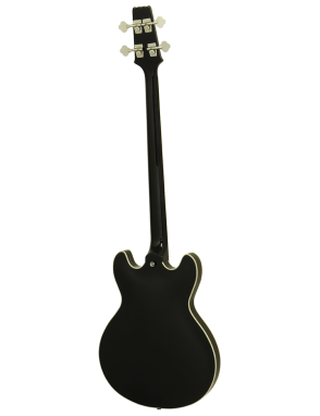 Aria® TAB-CLASS Bajo Eléctrico Semi-Hollow  con Funda| Black