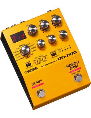BOSS OD-200 Hybrid Drive Pedal Guitarra Overdrive/Distortion
