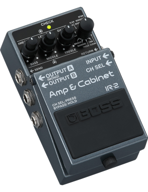 BOSS IR-2 Amp & Cab Pedal Guitarra Simulador