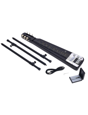 Harley Benton Slider II Lap Steel Guitarra Soporte Funda