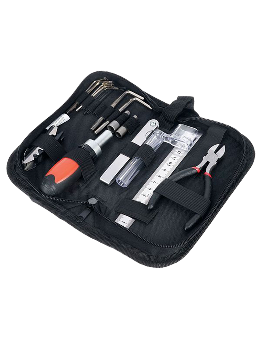 Harley Benton Kit Herramientas Luthier Guitarra/Bajo en Estuche