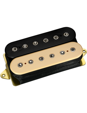 DiMarzio® DP100 Super Distortion® Cápsulas Guitarra Eléctrica Humbucker Black Creme
