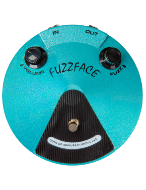 Dunlop® JHF1 Fuzz Face Jimi Hendrix Pedal Guitarra Distorsión